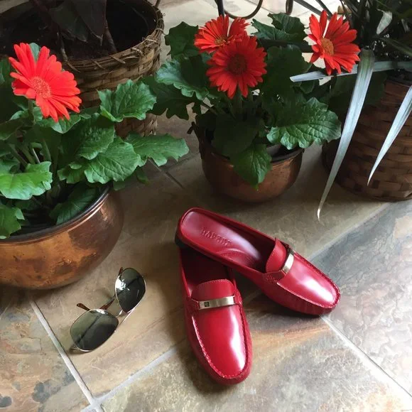 Ralph Lauren Leather Mindy Mule/Slide (NEW) - Picture 6 of 13